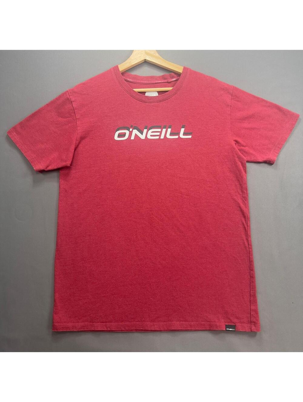 O'Neill Short Sleeve Graphic T-Shirt Heather Red Size M